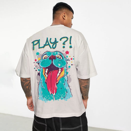 Men's Oversized T-shirt - Play