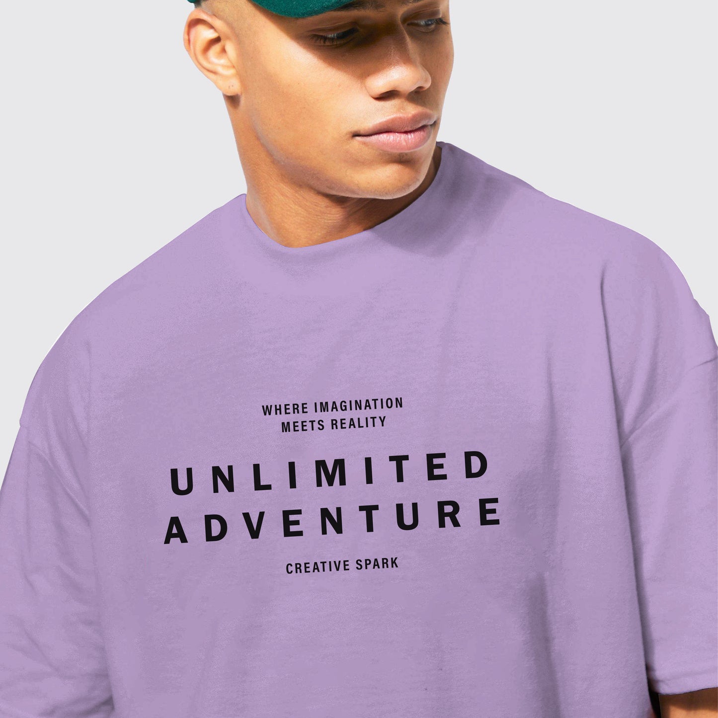 Men's Oversized T-shirt - Adventure