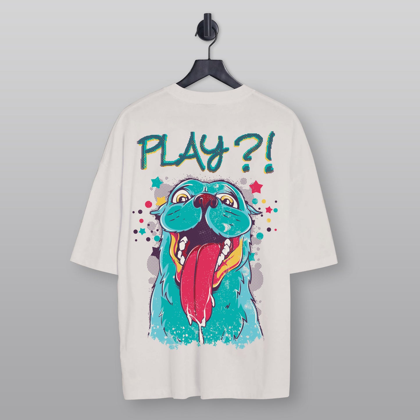 Men's Oversized T-shirt - Play