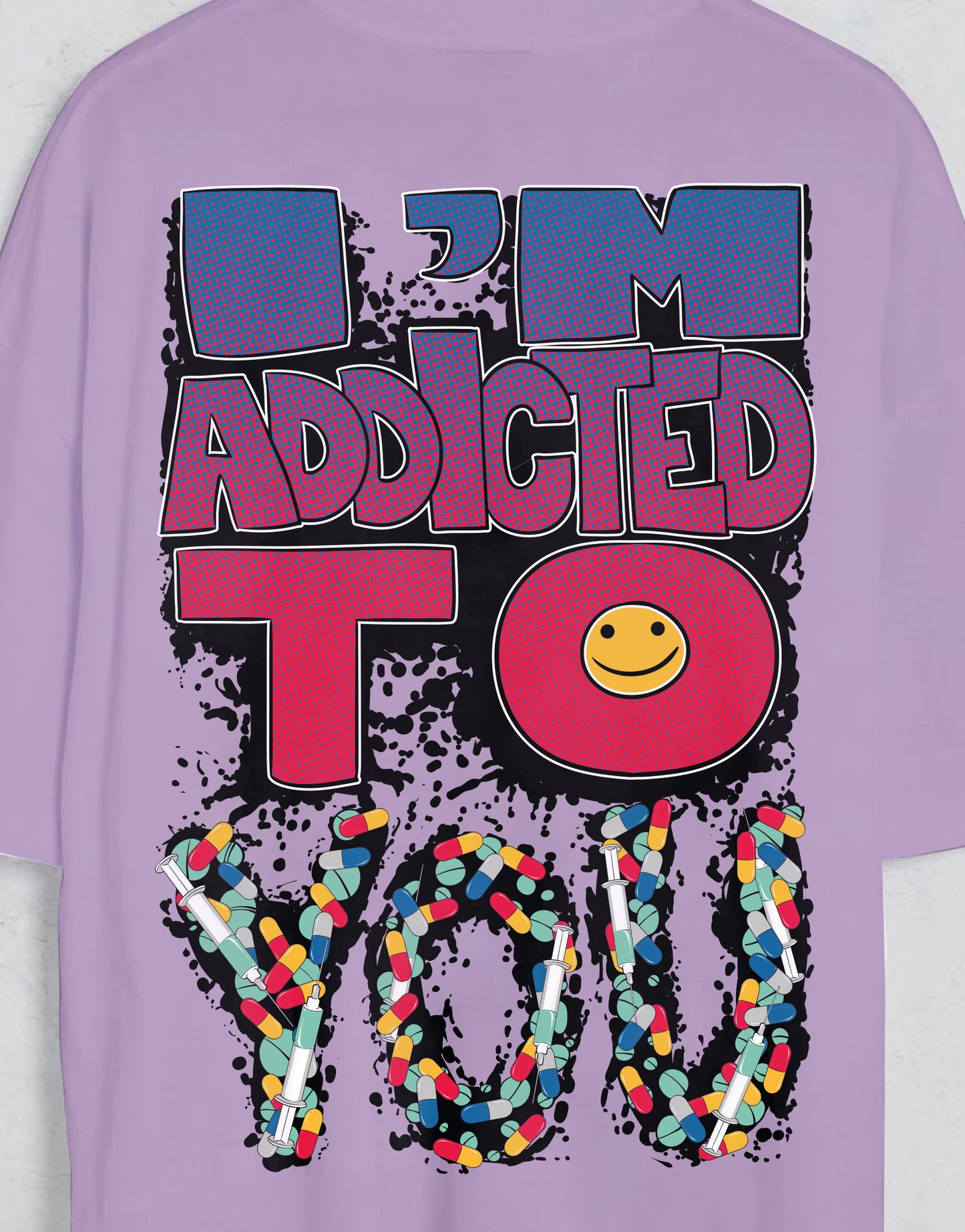 Women's Oversized T-shirt - Addiction